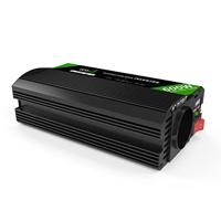 EcoLine - Omvormer 12V Naar 220V / 230V - 600w / 1200w Vermogen - Gemodificeerde Sinus - Spanningomvormer - thumbnail