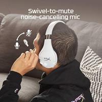 HyperX Cloud Stinger Core Over Ear headset Radiografisch Stereo Wit, Blauw Volumeregeling, Microfoon uitschakelbaar (mute) Gamen - thumbnail