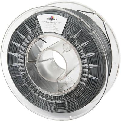 Spectrum Filaments 80476 PET-G FX120 Filament PETG Hittebestendig, Flexibel, Geurarm, Chemisch bestendig 1.75 mm 1000 g Grijs 1 stuk(s)