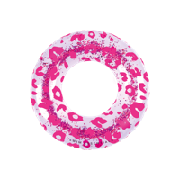Luxe Zwemband Glitter Roze Panterprint (90cm) - thumbnail