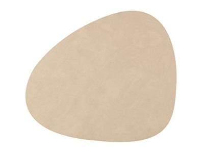 LIND DNA - Dinner Mat Curve - Placemat 37x44cm Nupo Sand
