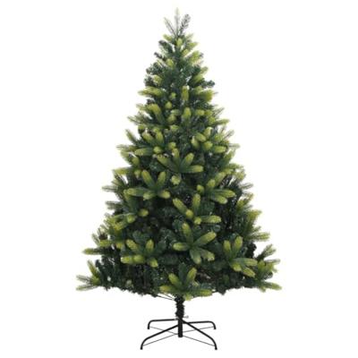 Kunstkerstboom met scharnieren en standaard 150 cm Kunstkerstboom met scharnieren en standaard 150 cm