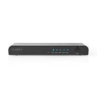 Nedis VSWI3475AT Hdmi™ Switch 5-poorts - 5x Hdmi™-ingang 1x Hdmi™-uitgang 4k2k@60fps / Hdcp2.2 - thumbnail