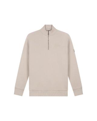 Malelions Turtle Half-Zip Sweater Heren Beige - Maat S - Kleur: Beige | Soccerfanshop