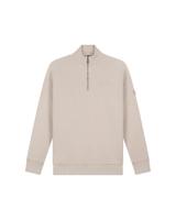 Malelions Turtle Half-Zip Sweater Heren Beige - Maat S - Kleur: Beige | Soccerfanshop - thumbnail