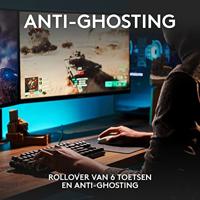 Logitech G G413 TKL SE toetsenbord Gamen USB QWERTY US International Zwart - thumbnail