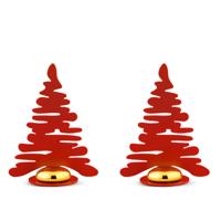 Alessi BARK for Christmas Tree set place markers rood (2) - thumbnail