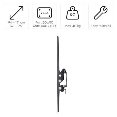 TV houder Hama 00220812 75" 35 kg - thumbnail