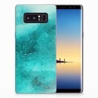 Smartphone hoesje Samsung Galaxy Note 8 Painting Blue - thumbnail