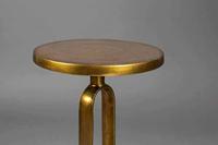 Dutchbone Bijzettafel 'Sandook' kleur Antique Brass - thumbnail