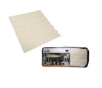 Nesling Coolfit harmonica schaduwdoek gebroken wit 3.7 x 5 meter - thumbnail