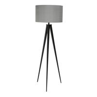 Zuiver Vloerlamp 'Tripod' 157cm, kleur Grijs - thumbnail