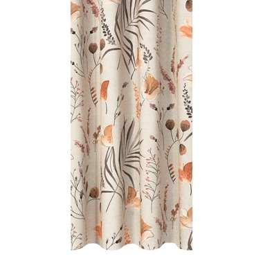 Gordijnstof Lauren lichtdoorlatend - taupe