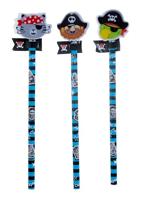 Aye Aye Kapitein Piraten - Gum Potlood - thumbnail