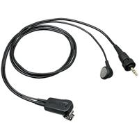 Kenwood EMC-13 in-ear hoofdtelefoon met microfoon en PTT voor Kenwood serie WD-K10 en TK-3601D - thumbnail