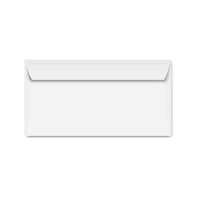 250 Witte enveloppen 110x220mm 90g zelfklevend Clairalfa