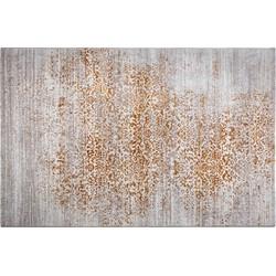 Zuiver Vloerkleed 'Magic' 160 x 230cm, kleur Grijs/Oranje