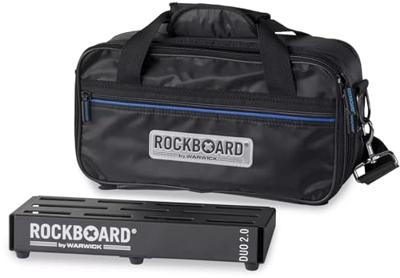 RockBoard DUO 2.0 B pedalboard met gig bag