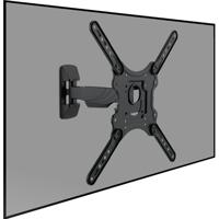 Cavus WME101 Full Motion Single TV Muurbeugel Zwart - thumbnail