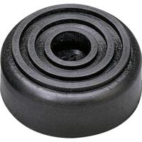 Monacor HF-155 Apparaatvoet Zwart 1 stuk(s) - thumbnail