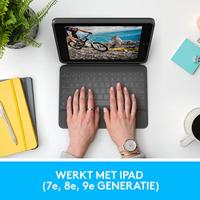 Logitech Rugged Folio Keyboard case voor iPad (7e generatie) tablethoes - thumbnail