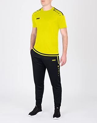 JAKO 8495K Trainingsbroek Active Kids - Zwart/Fluogeel - 116