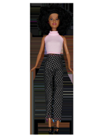 Speelgoed pop - Zwart - thumbnail