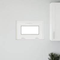 Kelderraam "RISOR" 60x40 cm Kantelbaar 3 Glas antraciet - thumbnail