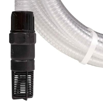 VidaXL Zuigslang met pvc koppelingen 1,1'' 10 m pvc transparant