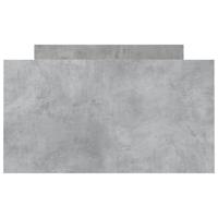 Bedframe met hoofd- en voeteneinde betongrijs 100x200 cm - thumbnail