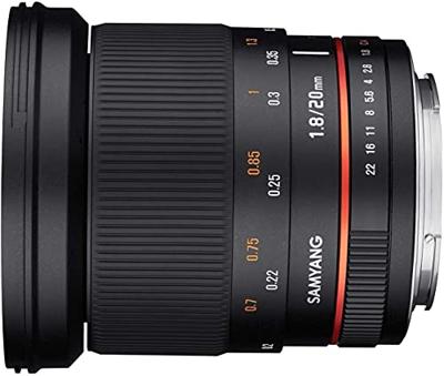 Samyang 20 mm F1.8 ED AS UMC Olympus 4/3