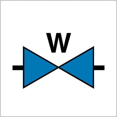 Waterafsluiter sticker ARBO centrum - Waterafsluiter sticker Waterafsluiter sticker ARBO centrum - Waterafsluiter sticker