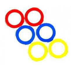 Magura cover-kit voor remklauw blauw/rood/geel 6st. 2701239