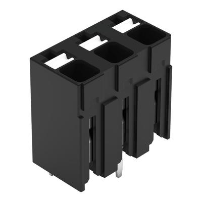 WAGO 2086-3123/300-000 Printklem 1.50 mm² Aantal polen 3 Zwart 1 stuk(s)