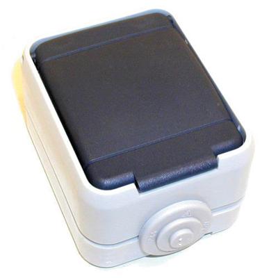 ELSO stopcontact 4555009 16A AquaTop licht/basisgrijs 1 stuk(s) ELSO stopcontact 4555009 16A AquaTop licht/basisgrijs 1 stuk(s)