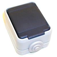 ELSO stopcontact 4555009 16A AquaTop licht/basisgrijs 1 stuk(s) - thumbnail