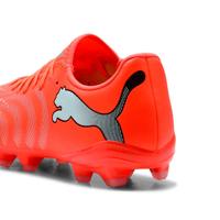 PUMA Future 9 Play Gras / Kunstgras Voetbalschoenen (MG) Felrood Zilver Zwart - thumbnail