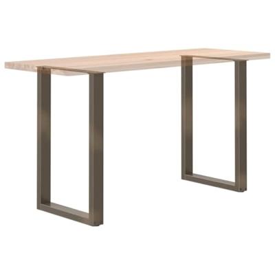 Bartafelpoten 2 st U-vormig 60x(90-91) cm staal naturel