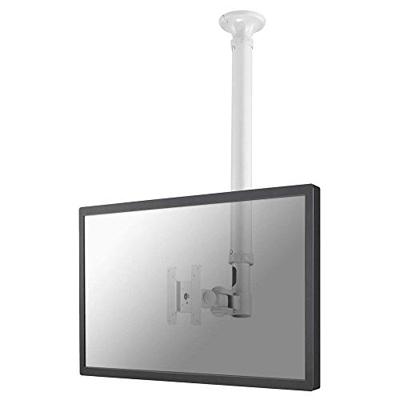 Neomounts FPMA-C100WHITE Plafondbeugel voor monitor Aantal monteerbare displays: 1 Display(s) 25,4 cm (10) - 76,2 cm (30) Wit In hoogte verstelbaar,