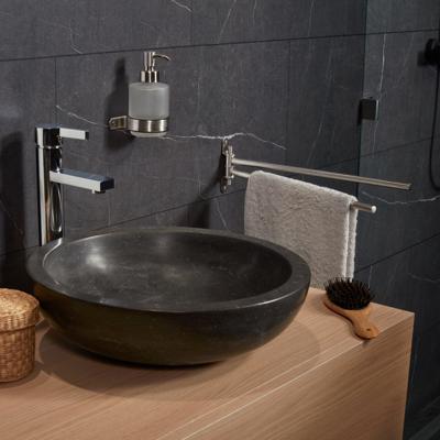 Glashouder Ixi Mat Wit Glas met RVS Haceka Glashouder Ixi Mat Wit Glas met RVS Haceka