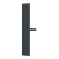 Merten MEG4122-0414 Afdekking System M Antraciet 1 stuk(s) - thumbnail