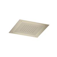 Inbouw hoofddouche Hotbath Ace Velvet & Rainshower 38x38 cm Geborsteld Messing PVD - thumbnail