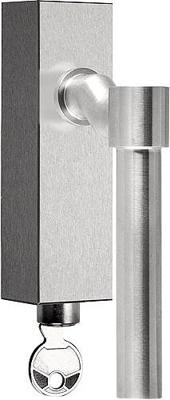 Formani Piet Boon ONE PBL15F-DKLOCK draaikiepgarnituur verkropt afsluitbaar - mat RVS