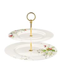 ROSENTHAL - Brillance Fleurs Sauvages - Etagere 2 laags, 28&33cm - thumbnail