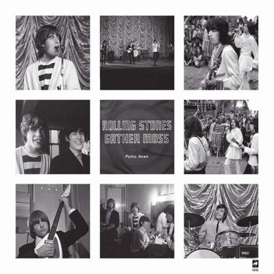British Pathe - Rolling Stones - Gather Moss Kunstdruk 70x70cm
