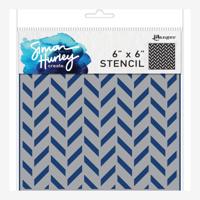 Ranger Ink Ranger • simon hurley create stencil flip flop chevron - thumbnail