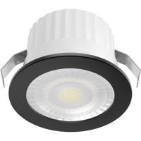 LED Veranda Spot Verlichting - Brinton Glowix - 3W 260 lm 38D - Warm Wit 3000K - Inbouw - Rond - Zwart - Ø44mm Buitenmaat - Ø32mm Zaagmaat - thumbnail