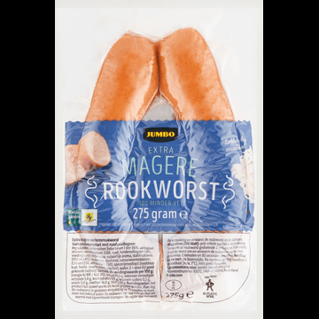 Jumbo Extra Magere Rookworst 275 g