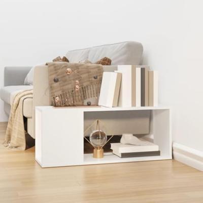 VidaXL Tv-meubel 80x24x32 cm bewerkt hout wit VidaXL Tv-meubel 80x24x32 cm bewerkt hout wit