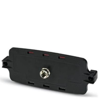 Phoenix Contact ECS-P-122X169-S-UV1-1M12 2230009 Frontplaat (l x b x h) 62 x 163 x 30 mm PC Zwart 5 stuk(s)